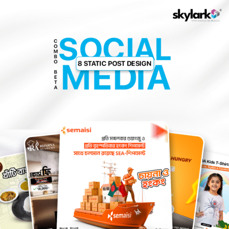 Combo Beta: 8 Static Social Media Post Design