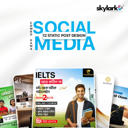 Combo Gama: 12 Static Social Media Post Design